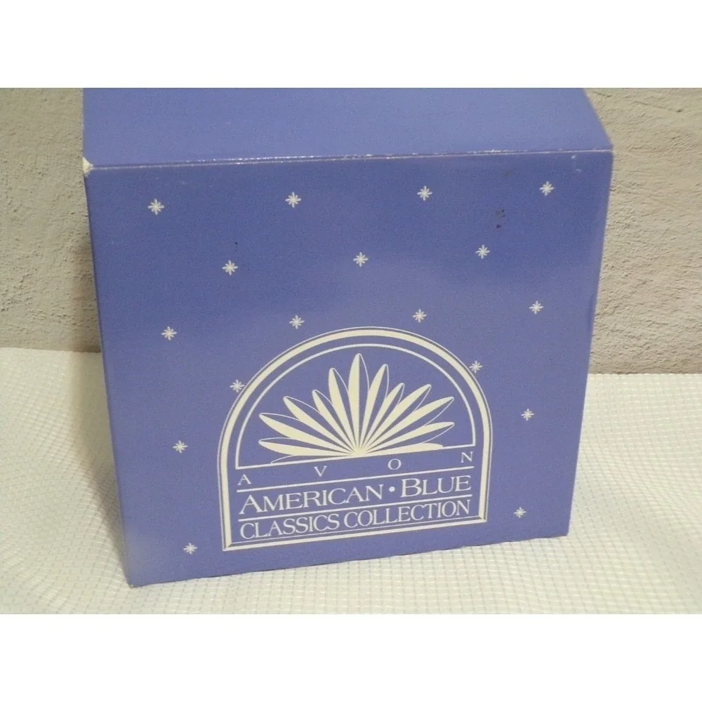 Avon American Blue Classic Collection Set Of 2 Bowls NIB